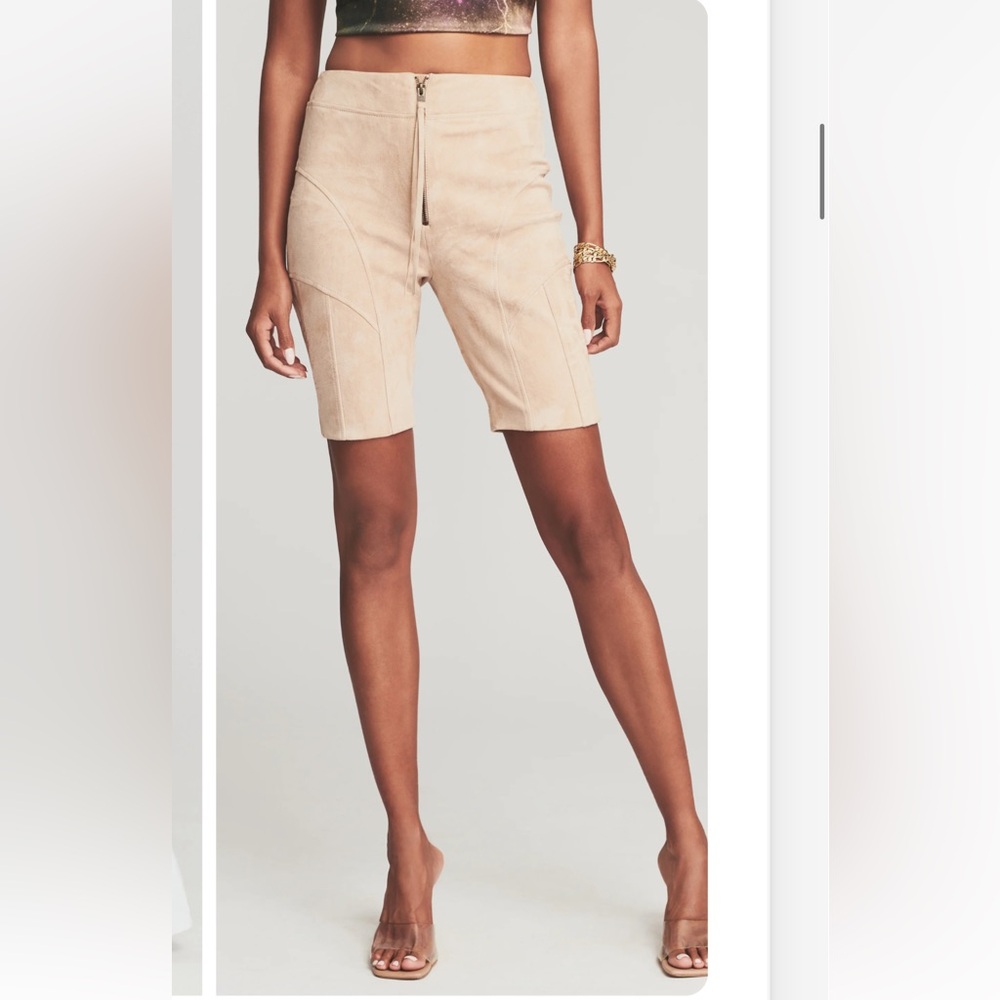 Genuine suede shorts NEW